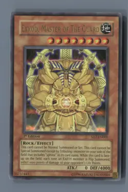 Exxod, Master of the Guard SD7-EN001 Yu-Gi-Oh 1st Edition LP - Image 1