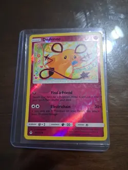 Dedenne 88/131 Sun & Moon Forbidden Light Reverse Holo Pokemon TCG Card - Image 1