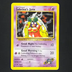Sabrina's Jynx 59/132 - Gym Heroes - Pokemon Card - Image 1
