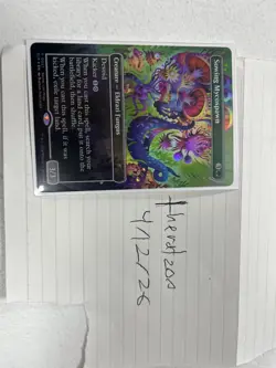 Magic The Gathering Sowing Mycospawn Borderless Foil Rare P51 Secret Lair Prize - Image 1