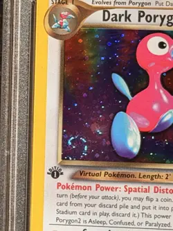 2002 Pokemon Dark Porygon2 Holo 1st ED Neo Destiny #8 English PSA 8 🌀Swirl🌀 - Image 4