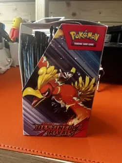 Pokemon TCG Destined Rivals Booster Box 18-Pack Unsealed Brand New half booster - Image 2