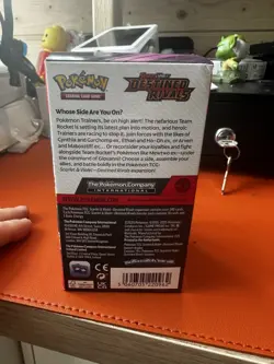 Pokemon TCG Destined Rivals Booster Box 18-Pack Unsealed Brand New half booster - Image 3