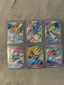 Pokemon First Partner Illustration Set Series 1 Promo 40 41 42 - Image 1