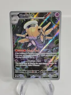 Pokemon Shedinja - 144/132 (Mega Evolution) - Near Mint NM - Illustration Rare - Image 1