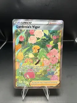Pokemon Gardenia's Vigor GG61/GG70 Crown Zenith Ultra Rare Full Art Holo - Image 1