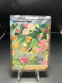 Pokemon Gardenia's Vigor GG61/GG70 Crown Zenith Ultra Rare Full Art Holo - Image 2