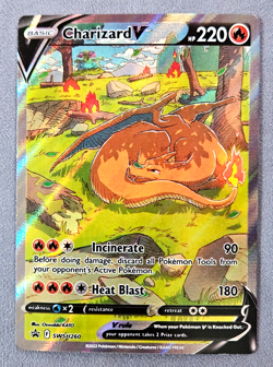 Charizard V SWSH260 Pokemon Black Star Promo Sword & Shield - Image 1