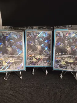 Three Pokemon N'S ZEKROM MEP 031- Ascended Heroes - ILLUSTRATION PROMO - Sealed - Image 1