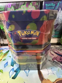 Pokemon TCG - 🔥 Mega Charizard X ex AND Y ex Tin Set 🐉 - New / Sealed In Hand - Image 4