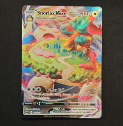 Pokemon TCG Snorlax VMAX Full Art Ultra Rare 142/202 Sword & Shield Holo 340 HP - Image 1