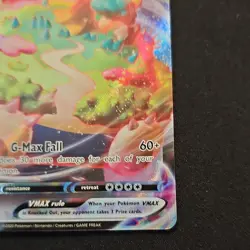 Pokemon TCG Snorlax VMAX Full Art Ultra Rare 142/202 Sword & Shield Holo 340 HP - Image 5