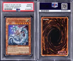 2006 YU-GI-OH! CYBER LASER DRAGON 1ST EDITION SOI-EN007 PSA 10 - Image 3