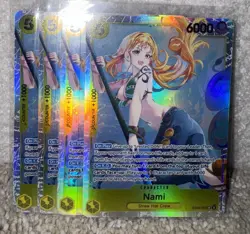 PLAYSET Nami EB03-053 SR One Piece TCG SR x4 - Image 1