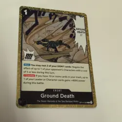 Ground Death OP14-096 The Azure Sea's Seven Foil - Image 1