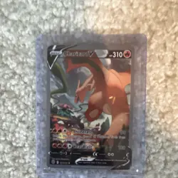 Pokemon Charizard V Single Card English Pokemon TCG Fire Type 310 HP - Image 1