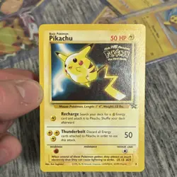 Pokemon Pikachu Promo Regular The First Movie 1999 Wizards 50 HP Basic Card - Image 1