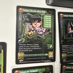 Score Dragon Ball Z GT CCG Saiyan Exclusive Card Lot Foil & Alt Foil 350 Cards! - Image 3