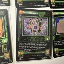 Score Dragon Ball Z GT CCG Saiyan Exclusive Card Lot Foil & Alt Foil 350 Cards! - Image 5