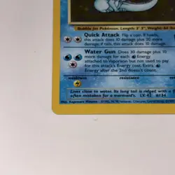 Vaporeon 12/64 Jungle Holo Rare 80 HP Pokemon Card - Image 5