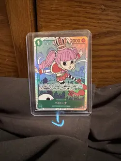ONE PIECE Card Perona OP12-034 SR Legacy of the Master JAPAN - Image 1