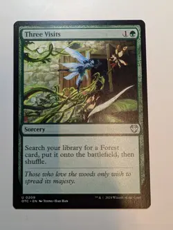 MTG - Three Visits - OTC - U - 209 - Image 1
