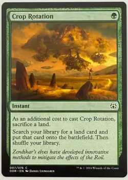 Crop Rotation ~ Duel Decks: Nissa vs. Ob Nixilis ~ NM - Image 1