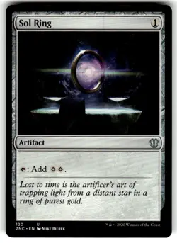 Sol Ring Commander: Zendikar Rising Regular MTG - Image 1