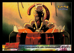NM - Topps Pokemon Consciousness and Congratulation #3 The First Movie (Blue) - Image 1