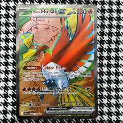 Pokemon TCG, Ethan's Ho-Oh ex 209/182 Sv10: Destined Rivals Holo NM - Image 1