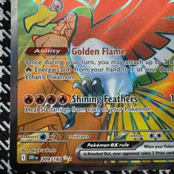 Pokemon TCG, Ethan's Ho-Oh ex 209/182 Sv10: Destined Rivals Holo NM - Image 5