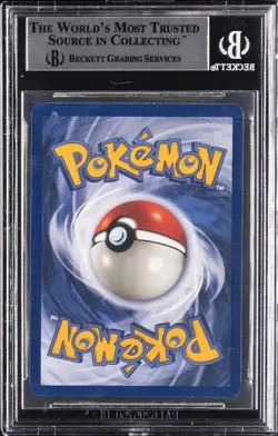 1999 POKEMON BASE SET UNLIMITED HOLO R #13 POLIWRATH BGS 9 - Image 2