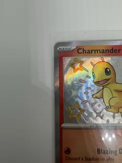 Pokemon TCG Charmander 109/091 SV Paldean Fates Shiny Rare Holo English - Image 4