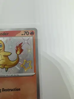 Pokemon TCG Charmander 109/091 SV Paldean Fates Shiny Rare Holo English - Image 5