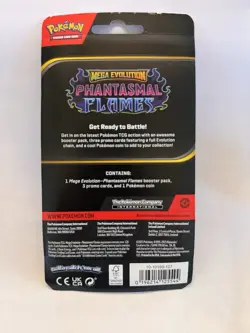 Pokemon ME02 Phantasmal Flames Premium Checklane Blister Pack (Blaziken) Sealed - Image 2