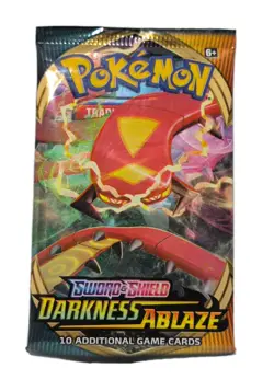 Pokemon Sword and Shield Darkness Ablaze Booster Packs NEW Lot 3 Packs - Image 2