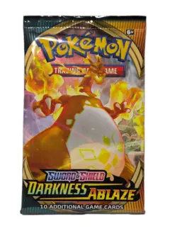Pokemon Sword and Shield Darkness Ablaze Booster Packs NEW Lot 3 Packs - Image 3