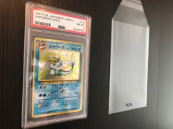 Vaporeon PSA 8 Japanese Jungle #134 1997 Pokemon Holo - Image 5