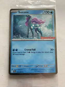 Pokemon Suicune 026 Promo Stamped GameStop Sealed 2 SWIRL 💎 Phantasmal Flames - Image 2