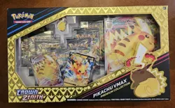 Pokemon Crown Zenith Pikachu VMAX Premium Collection Box Pokemon TCG English - Image 1