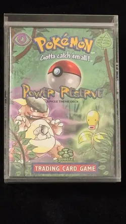 Pokemon Jungle Power Reserve Theme Deck Sealed Wizards of the Coast 1999 - Image 1