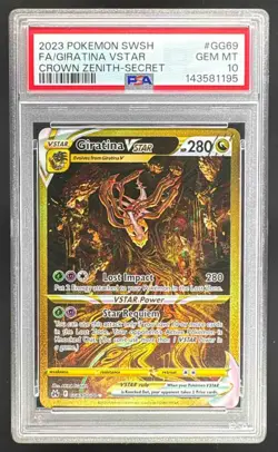2023 Pokemon Sword & Shield Crown Zenith #GG69 Giratina VSTAR PSA 10 143581195 - Image 1