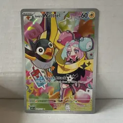 Pokemon Iono's Wattrel 231/217 Illustration Rare Holo Ascended Heroes NM - Image 1