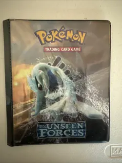 Pokemon TCG Ex Unseen Forces Lugia Ho Oh Binder 2005 - Image 1