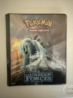 Pokemon TCG Ex Unseen Forces Lugia Ho Oh Binder 2005 - Image 2