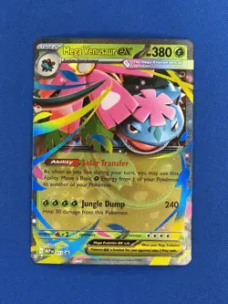 Pokemon Mega Evolution - Mega Venusaur Ex 013 Black Star Promo - Image 1