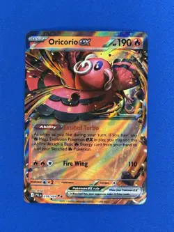 Pokemon Phantasmal Flames - Oricorio Ex 018/094 Holo Double Rare - Image 1