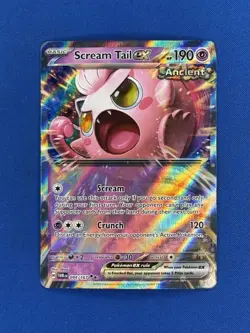 Pokemon Twilight Masquerade - Scream Tail Ex 094/167 Holo Double Rare - Image 1
