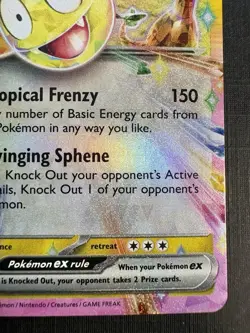 Alolan Exeggutor Ex 133/191 Surging Sparks - DOUBLE RARE HOLO - 2025 Pokemon TCG - Image 3