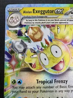 Alolan Exeggutor Ex 133/191 Surging Sparks - DOUBLE RARE HOLO - 2025 Pokemon TCG - Image 5
